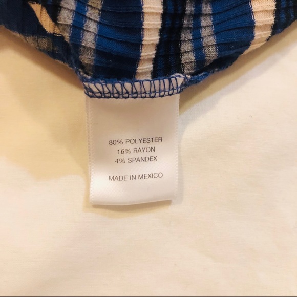 Pacsun Striped Ribbed Polo Tee - Picture 5 of 5